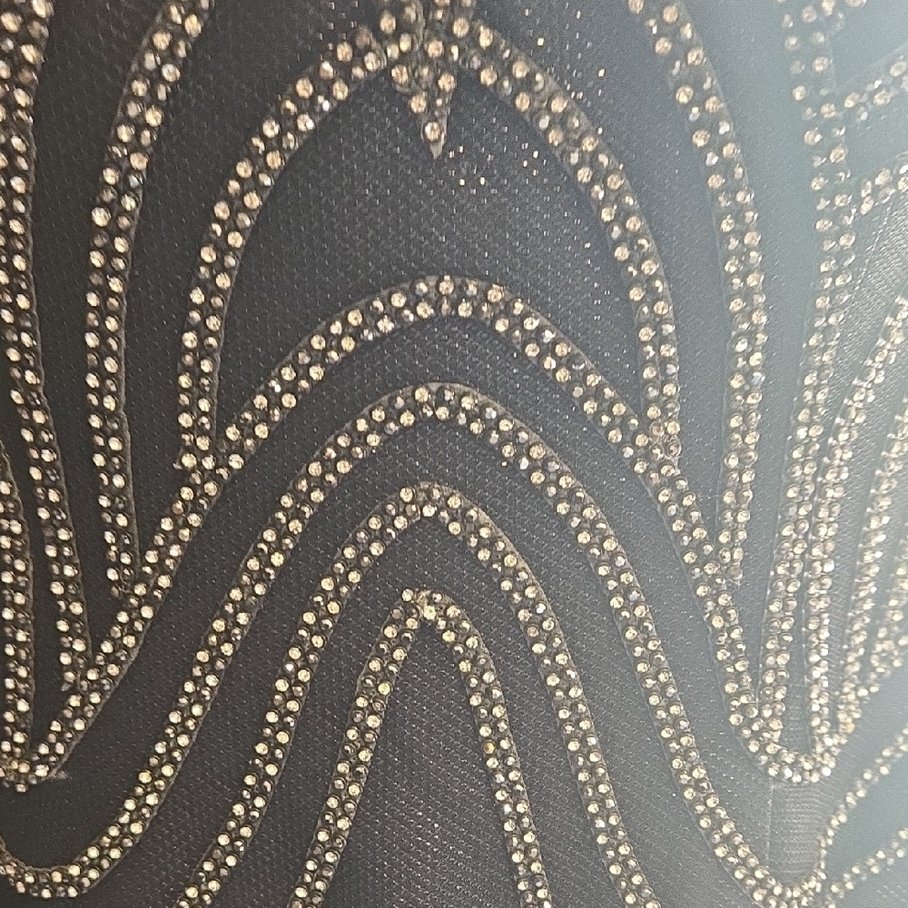 BEADED Jovani Navy Open Back Embellished Cocktail Dress NWT size 4 - Picture 14 of 16